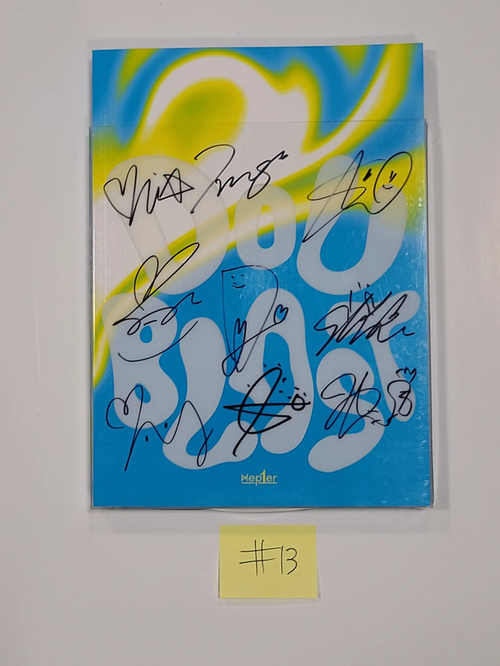 Kep1er "DOUBLAST" 2nd Mini Album - Hand Autographed(Signed) Promo Album - HALLYUSUPERSTORE