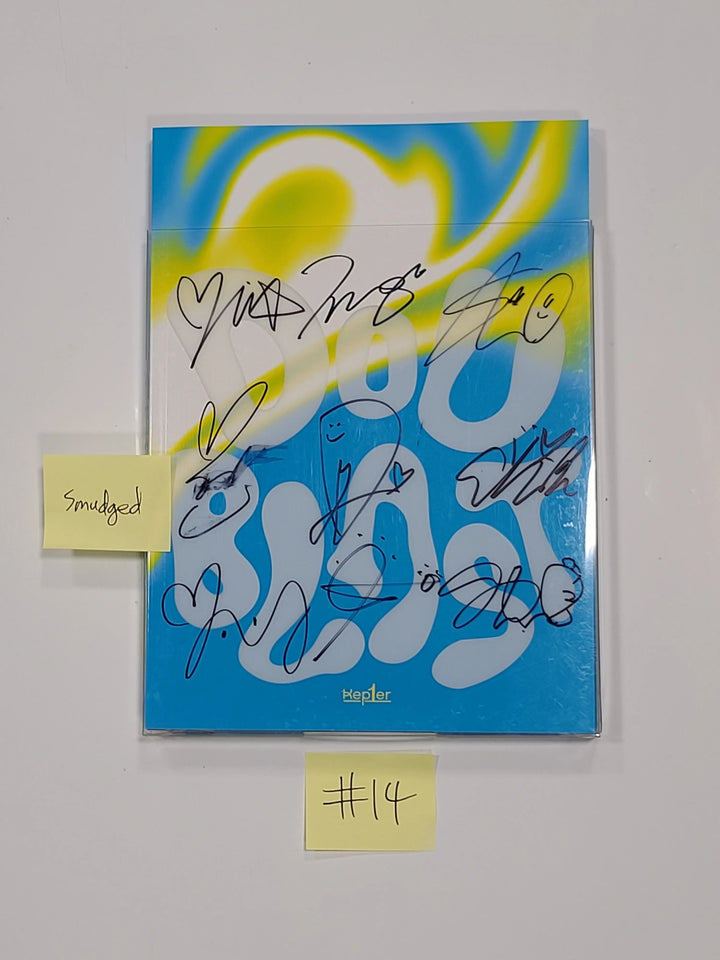 Kep1er "DOUBLAST" 2nd Mini Album - Hand Autographed(Signed) Promo Album - HALLYUSUPERSTORE