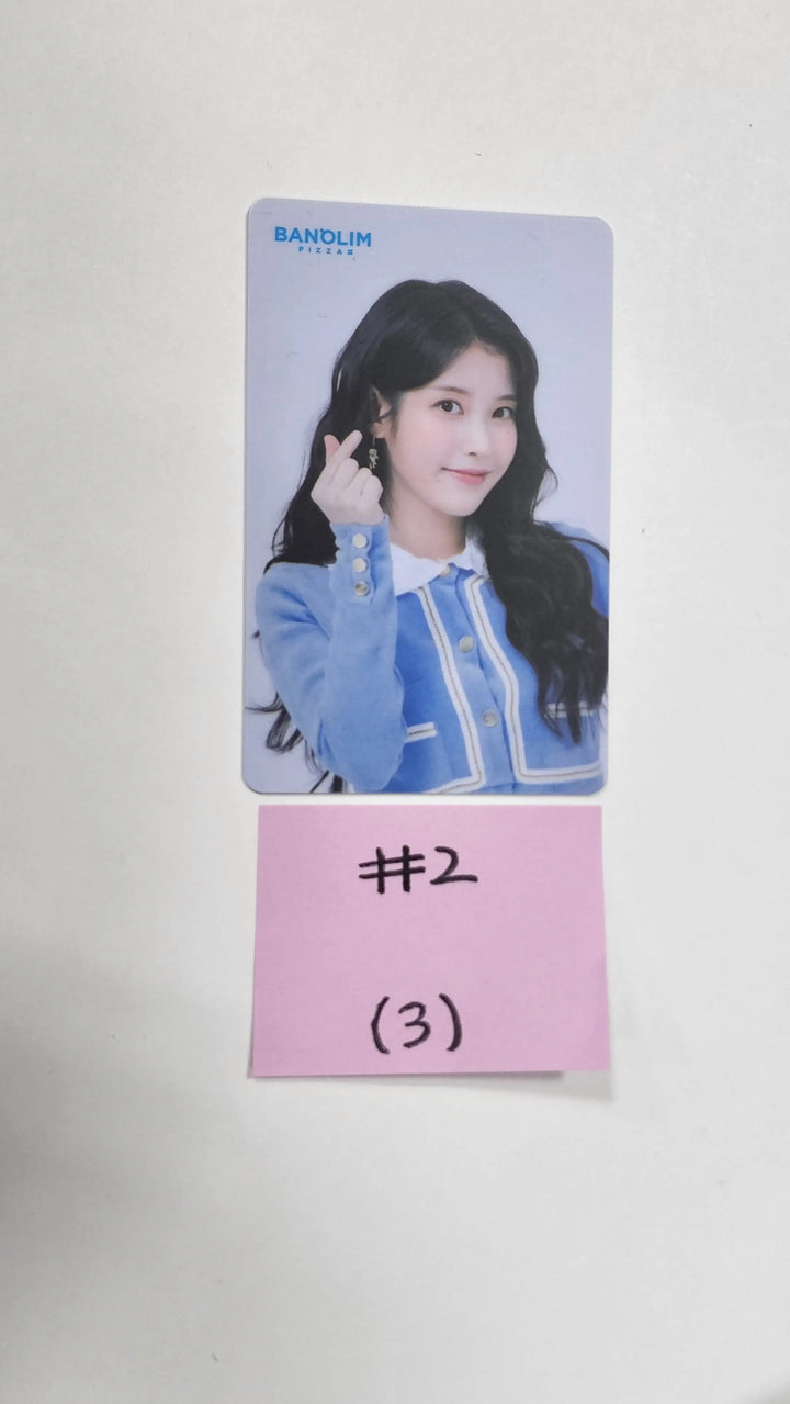 IU - BANOLIM PIZZA EVENT PVC AR Photocard Round 2 - HALLYUSUPERSTORE
