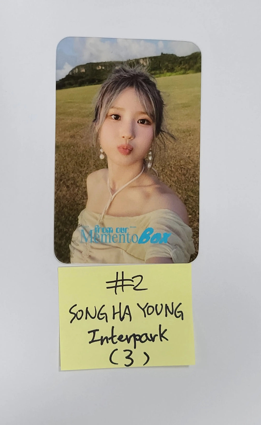 Fromis_9 "from our Memento Box" - Interpark Pre-Order Benefit Transparent PVC Photocard - HALLYUSUPERSTORE