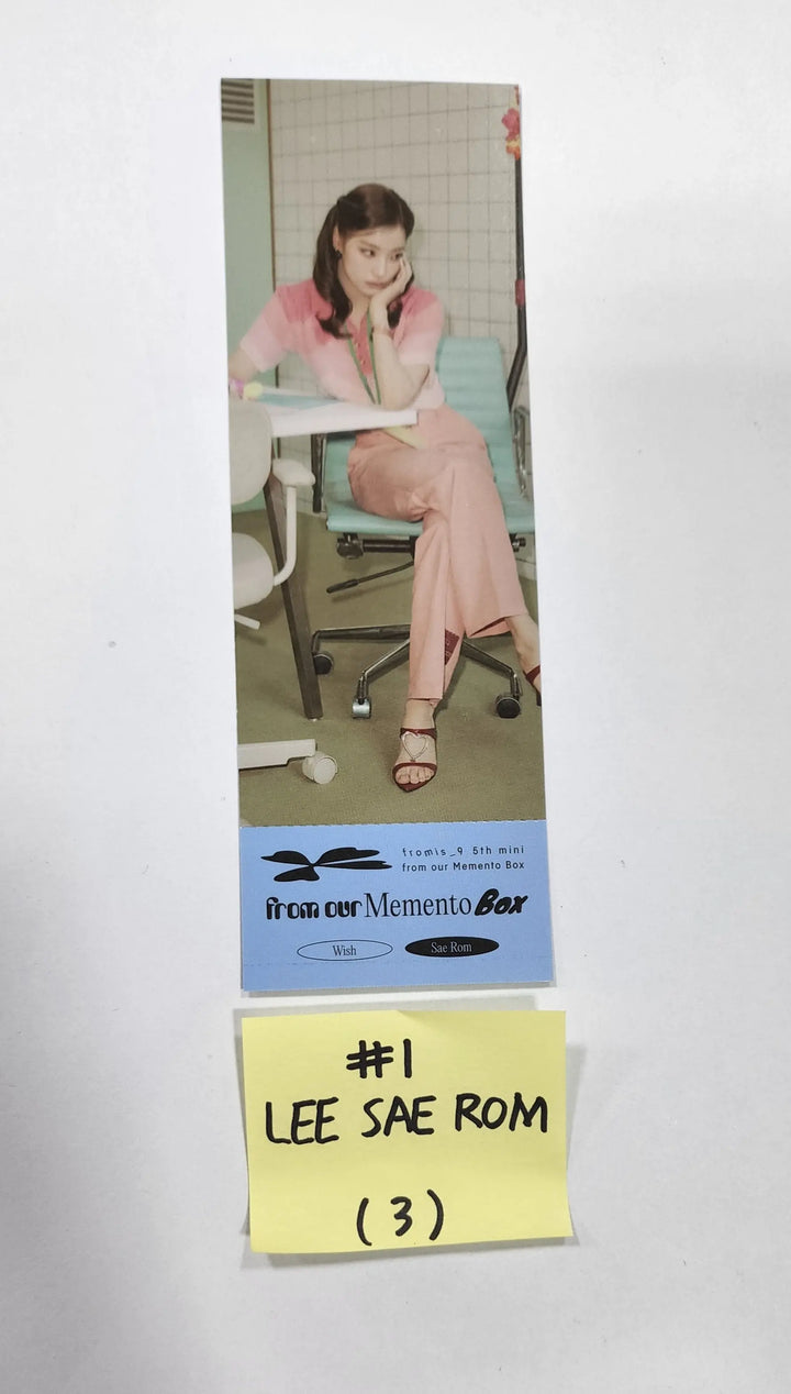 Fromis_9 "from our Memento Box" - Official Photo Ticket [Restocked 7/4] - HALLYUSUPERSTORE