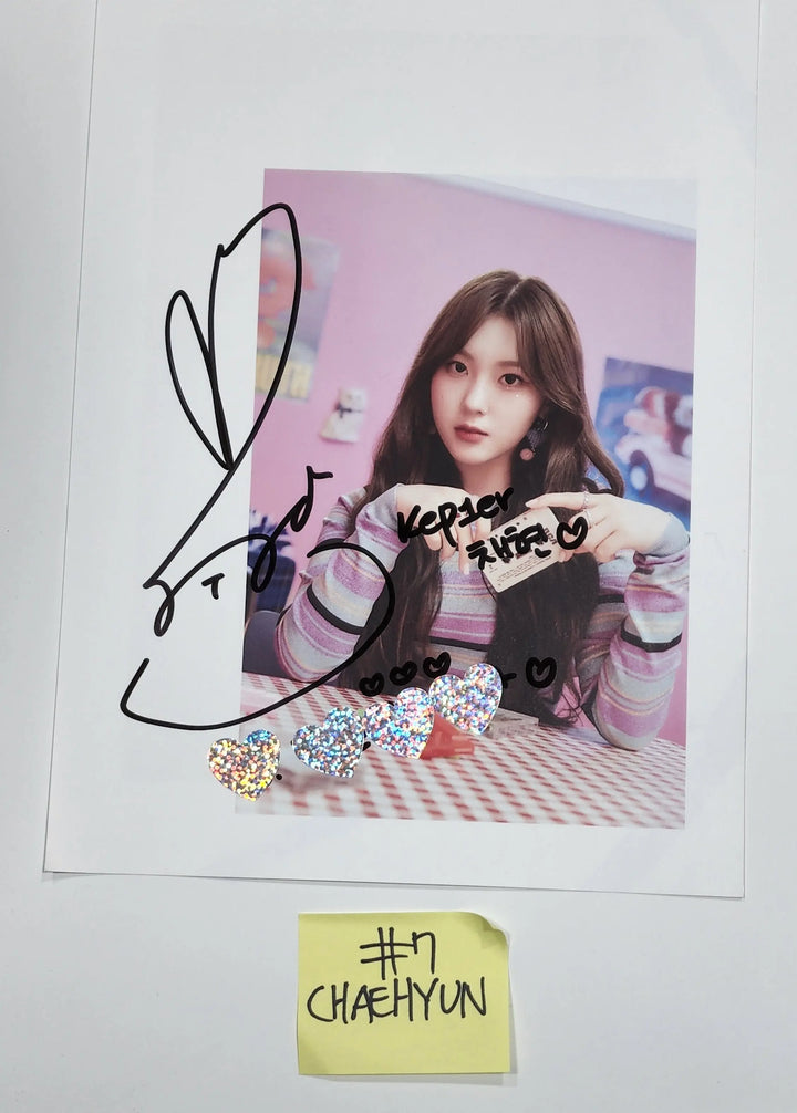 Kep1er “TroubleShooter” 3rd - A Cut Page From Fansign Event Album Photo - HALLYUSUPERSTORE