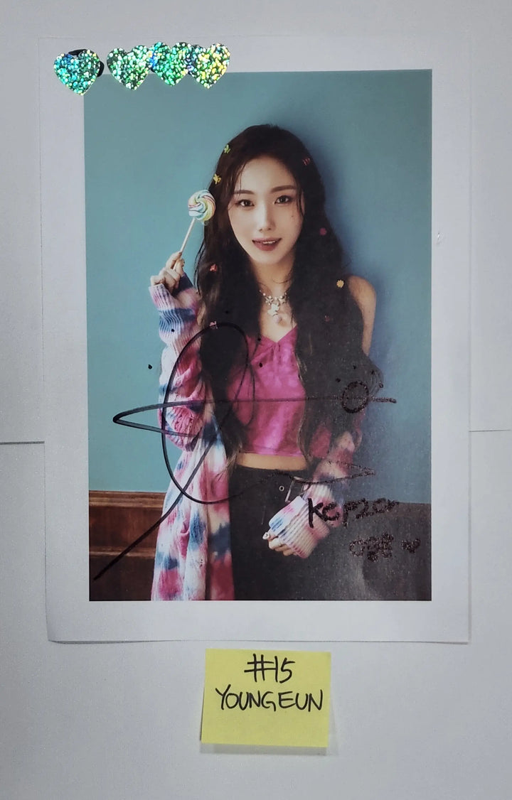 Kep1er “TroubleShooter” 3rd - A Cut Page From Fansign Event Album Photo - HALLYUSUPERSTORE