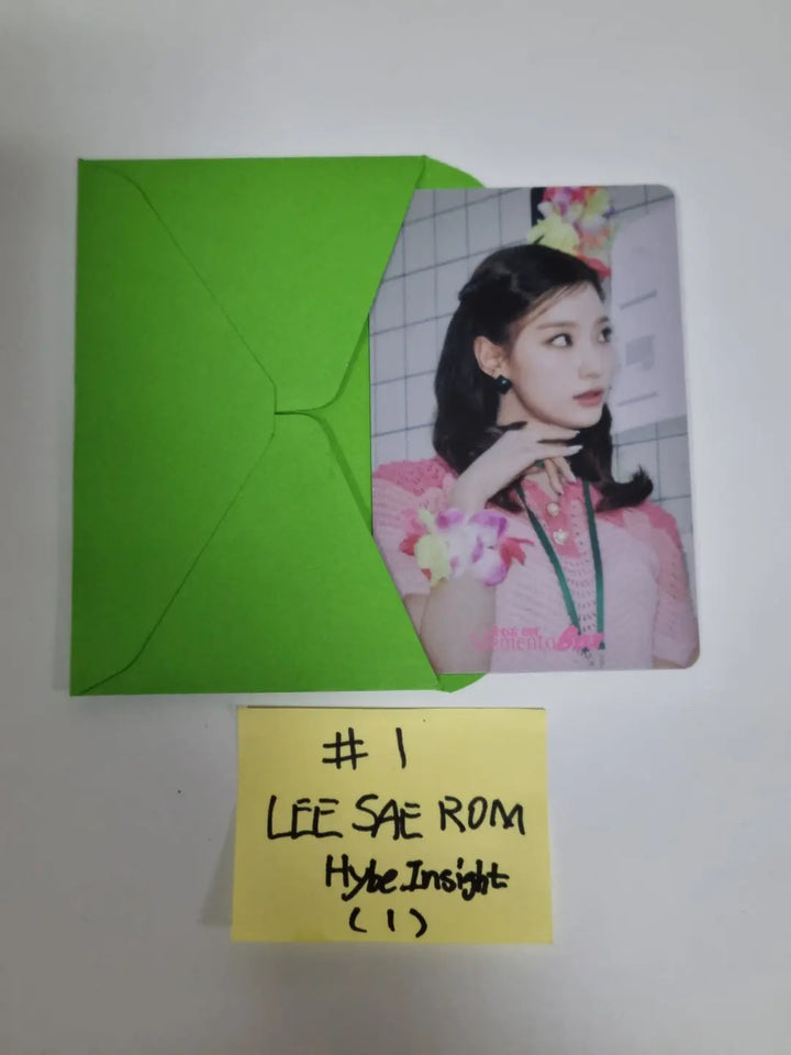 Fromis_9 "from our Memento Box" - Hybe Insight Event PVC Photocard - HALLYUSUPERSTORE