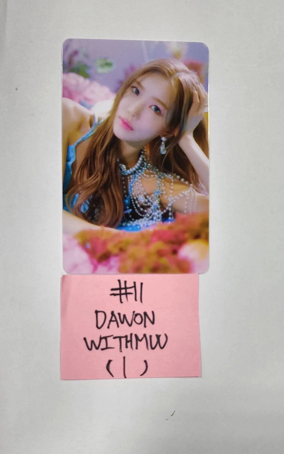 WJSN "Sequence" - Withmuu Lucky Draw Event PVC Photocard - HALLYUSUPERSTORE