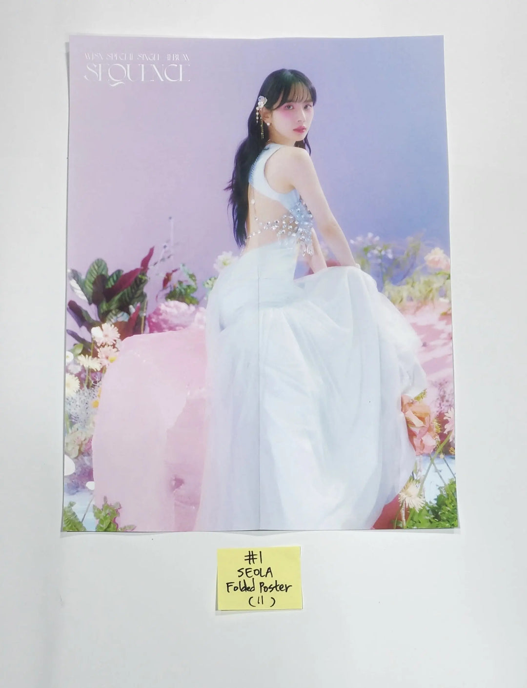 WJSN "Sequence" - Official Folded Poster, Sticker - HALLYUSUPERSTORE