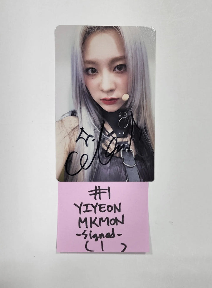 BVNDIT "Re-Original" - Mkmon Fansign Event Photocard / Hand Autogaraphed(Signed) Photocard - HALLYUSUPERSTORE