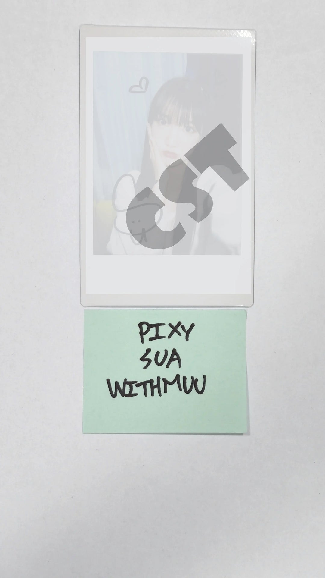 SUA (of Pixy) 'REBORN' - Hand Autographed(Signed) Polaroid - HALLYUSUPERSTORE