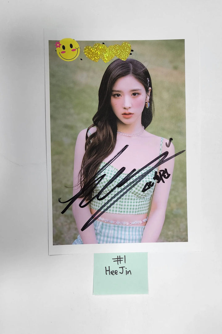 Loona "Flip That" - A Cut Page From Fansign Event Albums - HALLYUSUPERSTORE