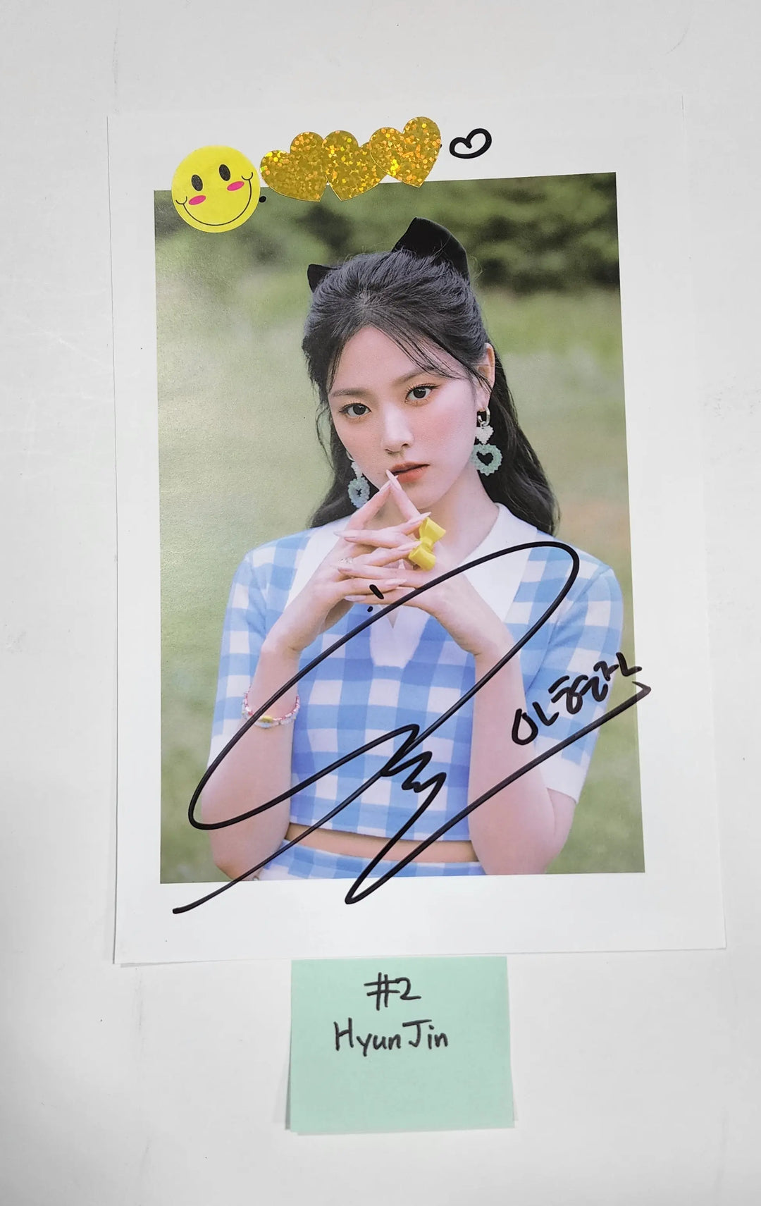 Loona "Flip That" - A Cut Page From Fansign Event Albums - HALLYUSUPERSTORE