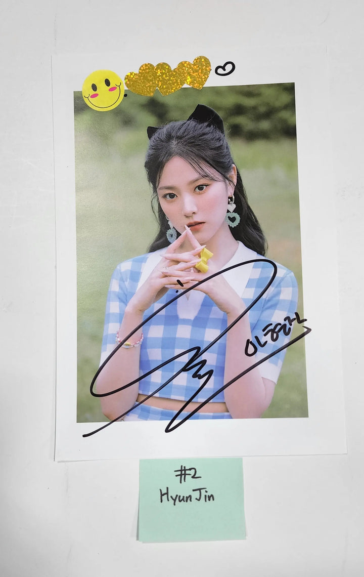 Loona "Flip That" - A Cut Page From Fansign Event Albums - HALLYUSUPERSTORE