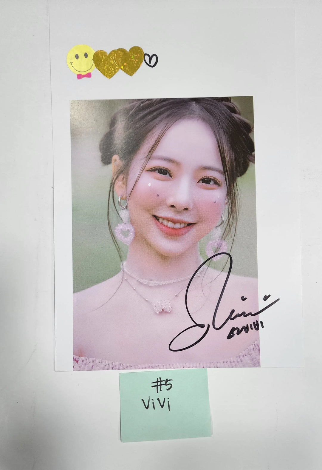 Loona "Flip That" - A Cut Page From Fansign Event Albums - HALLYUSUPERSTORE