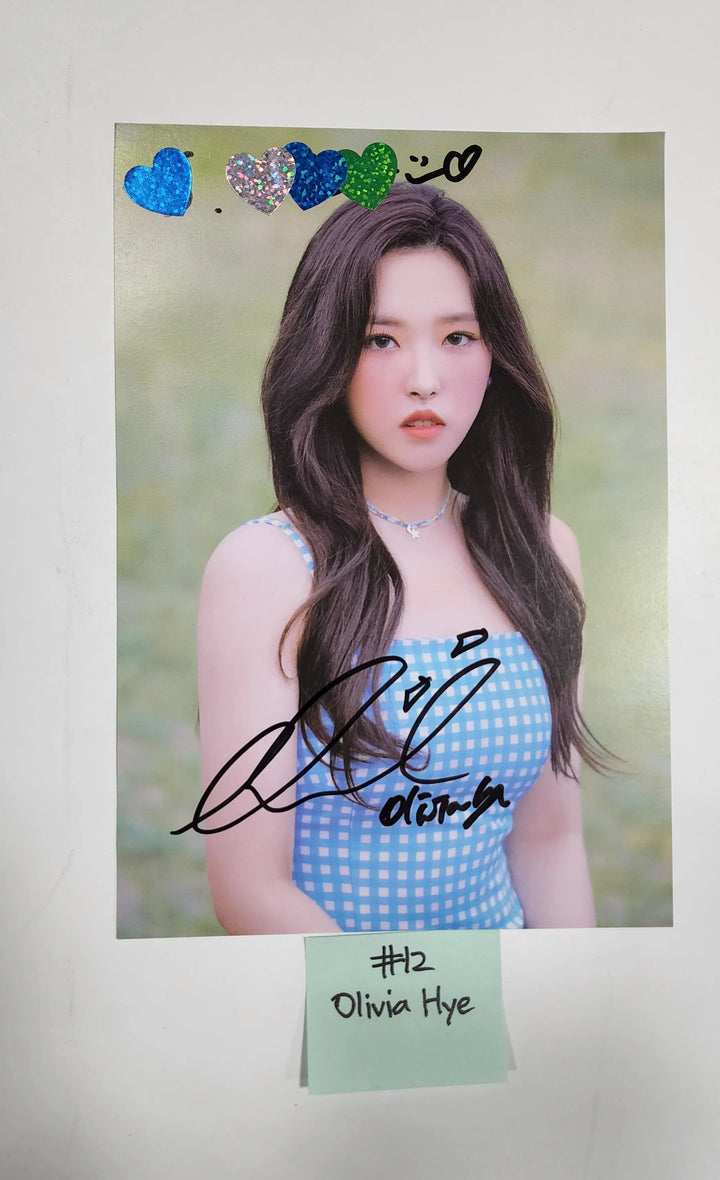 Loona "Flip That" - A Cut Page From Fansign Event Albums - HALLYUSUPERSTORE
