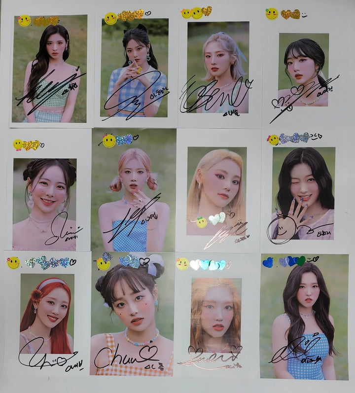 Loona "Flip That" - A Cut Page From Fansign Event Albums - HALLYUSUPERSTORE