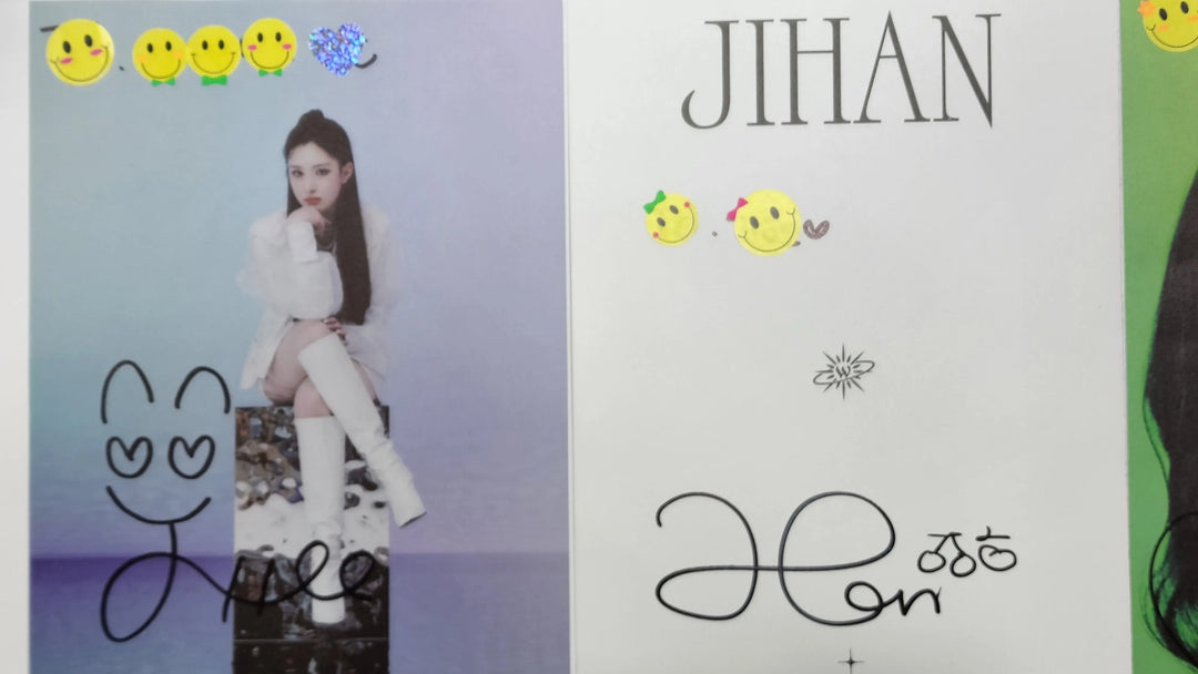 Weeekly - A Cut Page From Fansign Event Albums Set (7EA) - HALLYUSUPERSTORE