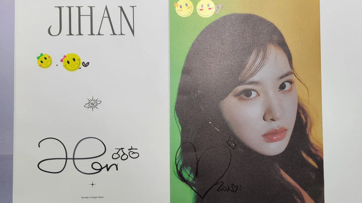 Weeekly - A Cut Page From Fansign Event Albums Set (7EA) - HALLYUSUPERSTORE