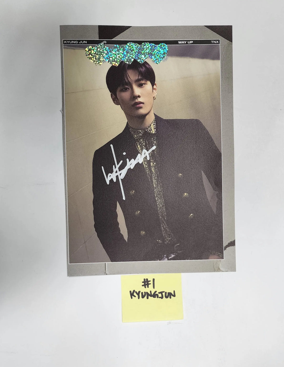TNX - A Cut Page From Fansign Event Albums - HALLYUSUPERSTORE