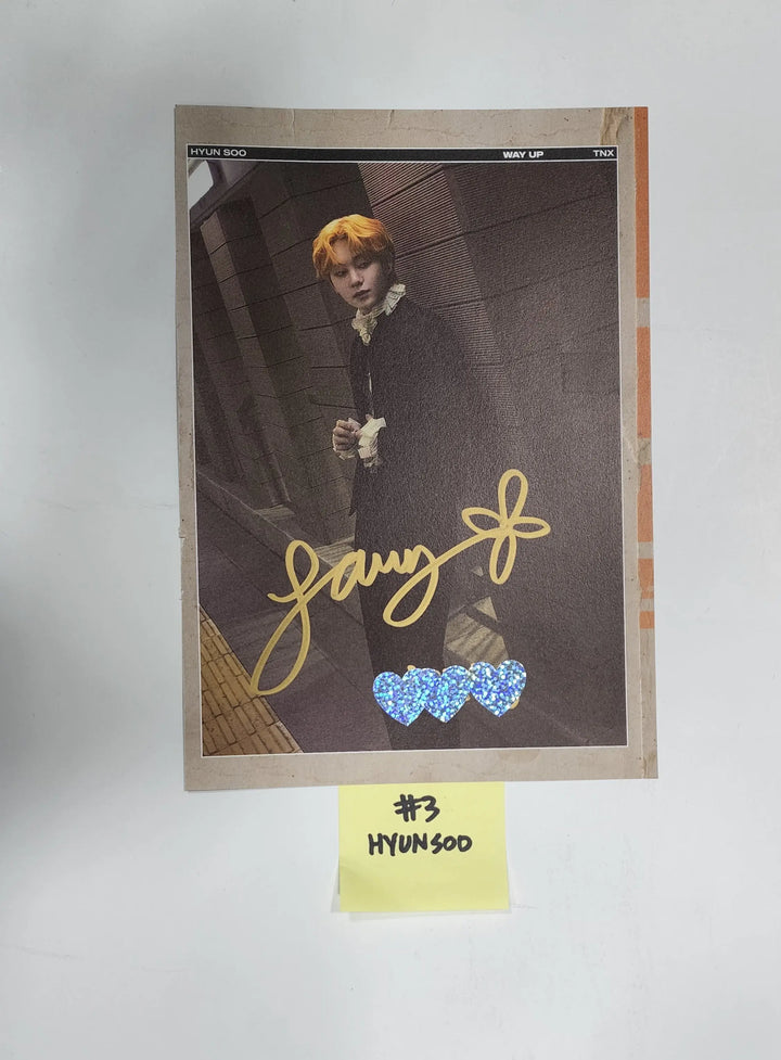 TNX - A Cut Page From Fansign Event Albums - HALLYUSUPERSTORE