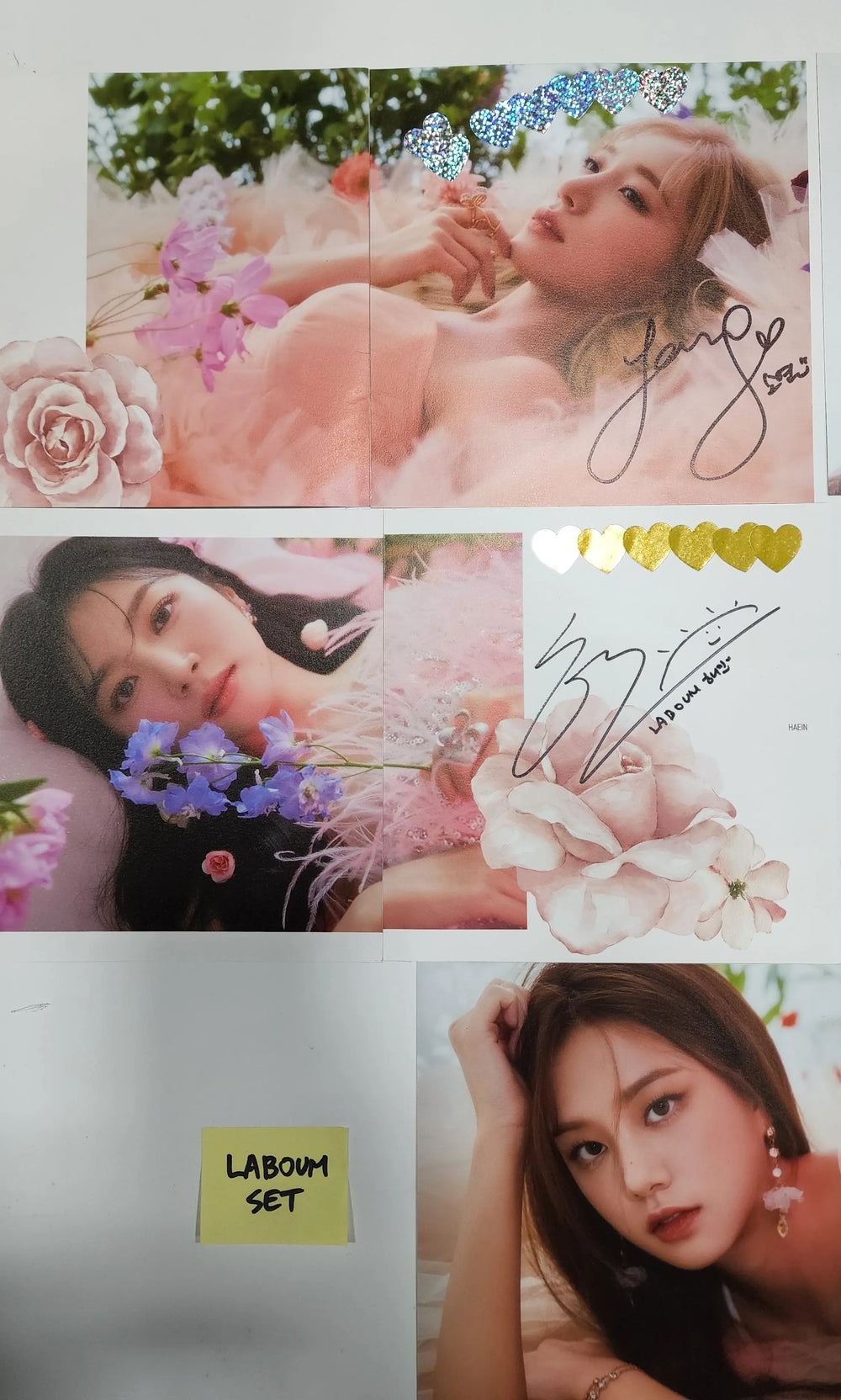 Laboum - A Cut Page From Fansign Event Albums Set (5EA) - HALLYUSUPERSTORE
