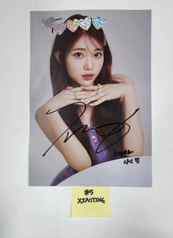 Kep1er - A Cut Page From Fansign Event Albums - HALLYUSUPERSTORE