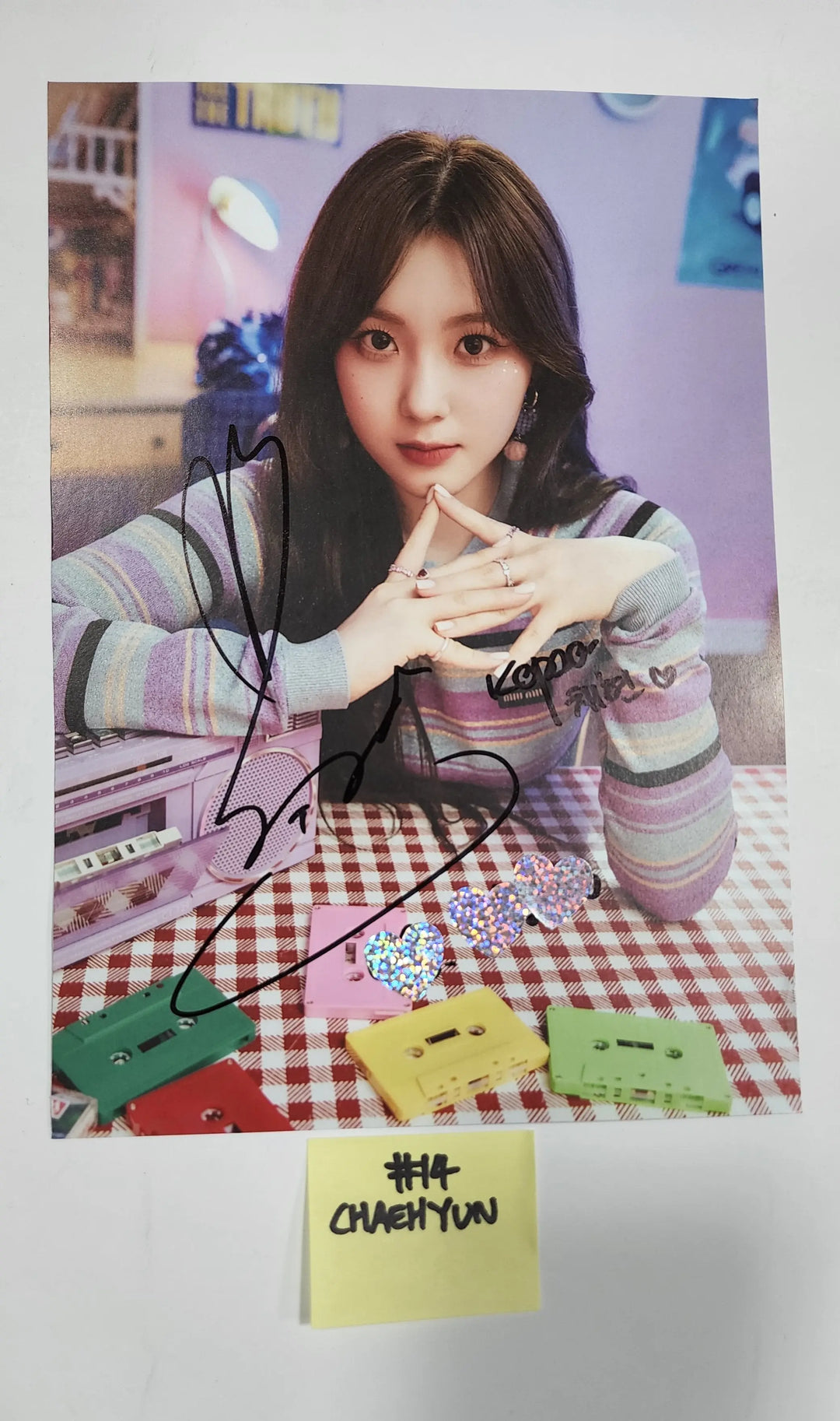 Kep1er - A Cut Page From Fansign Event Albums - HALLYUSUPERSTORE