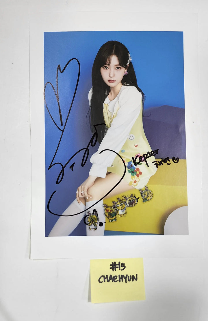 Kep1er - A Cut Page From Fansign Event Albums - HALLYUSUPERSTORE