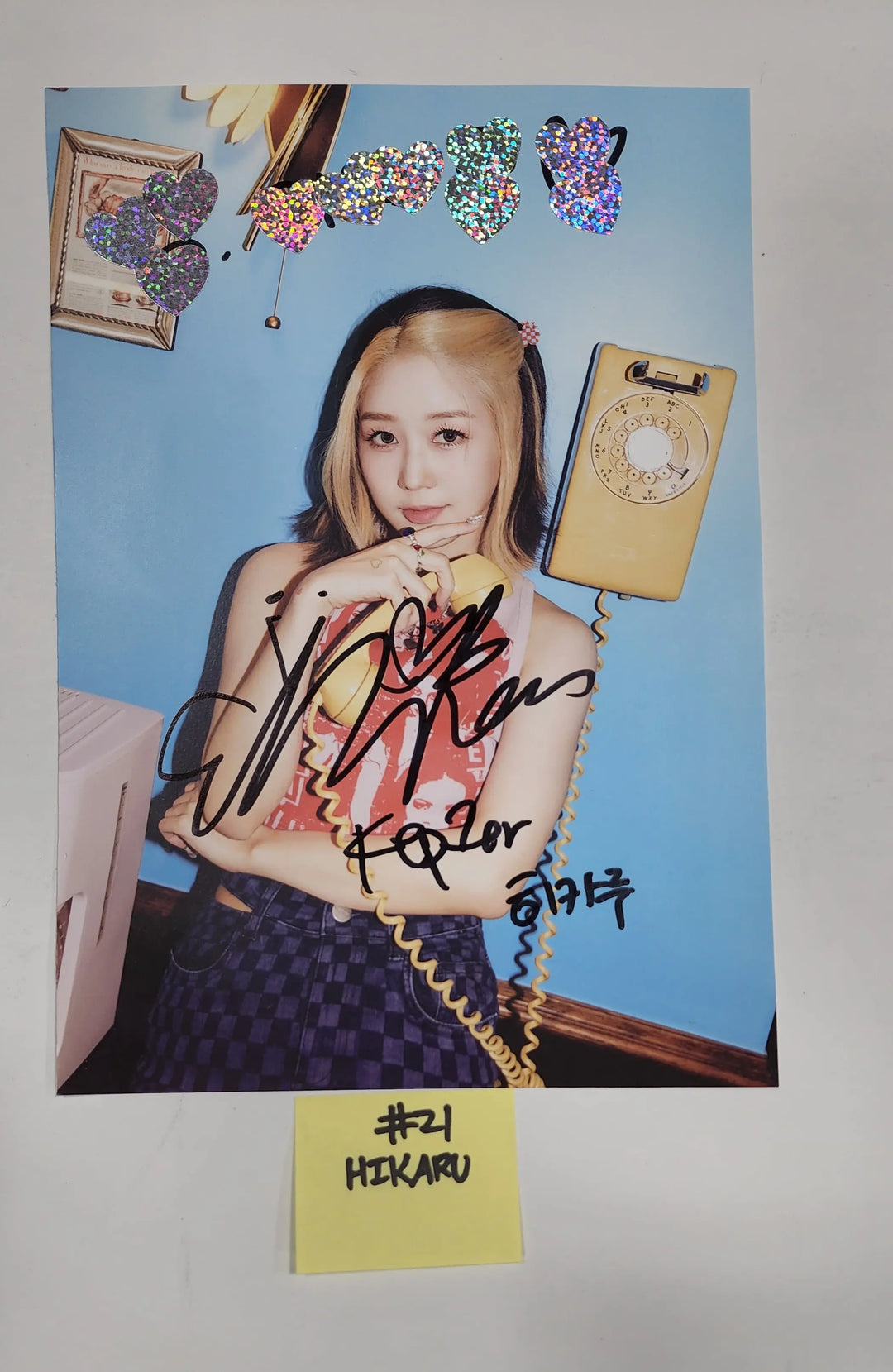 Kep1er - A Cut Page From Fansign Event Albums - HALLYUSUPERSTORE