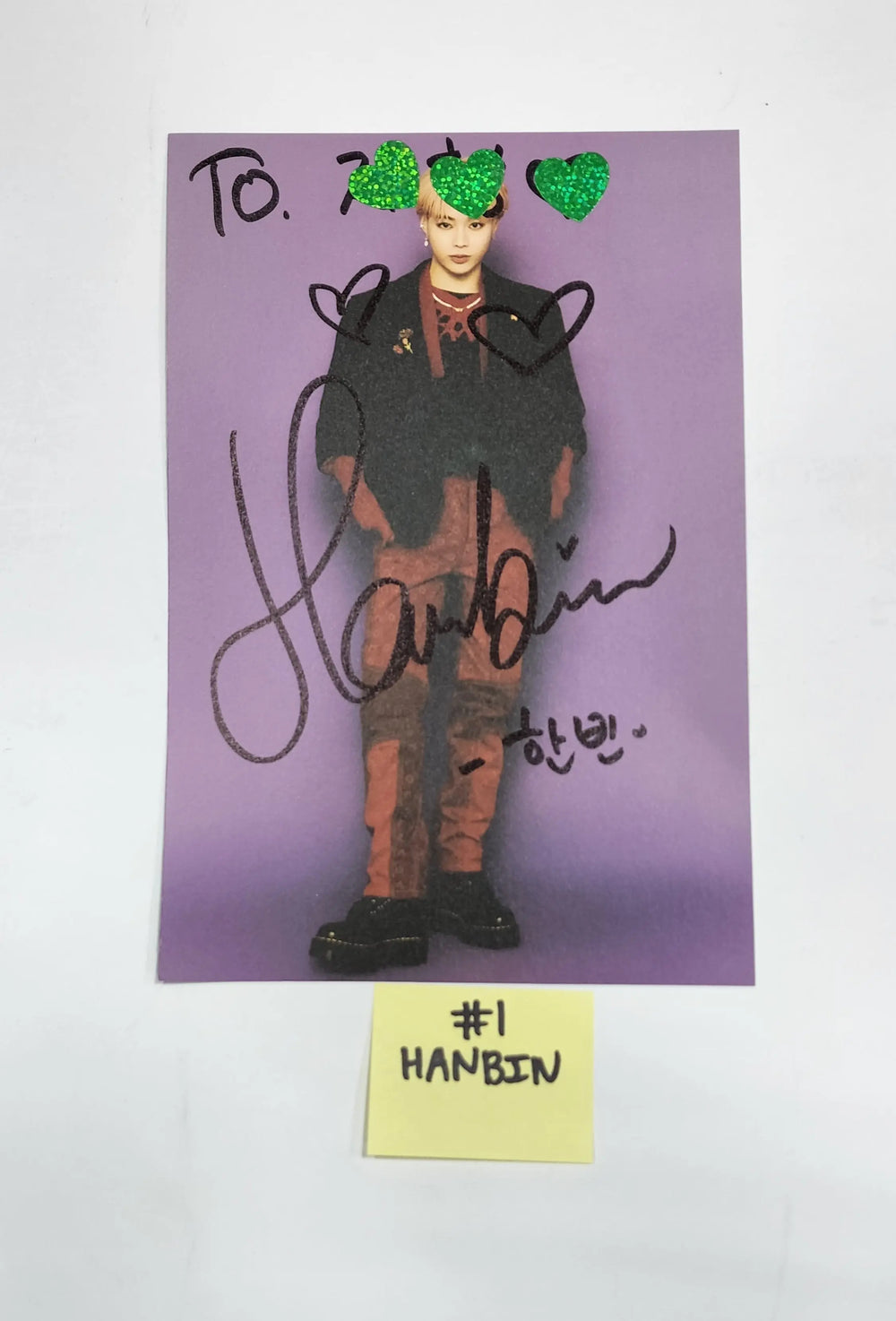 Tempest - A Cut Page From Fansign Event Albums - HALLYUSUPERSTORE