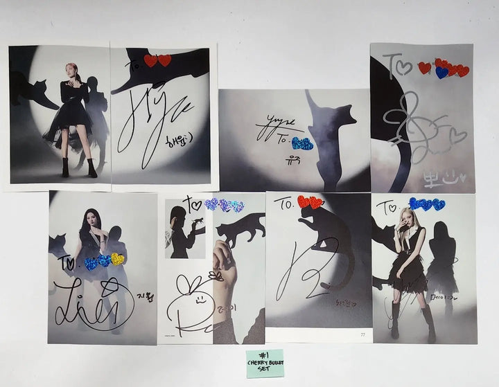 Cherry Bullet - A Cut Page From Fansign Event Albums - HALLYUSUPERSTORE