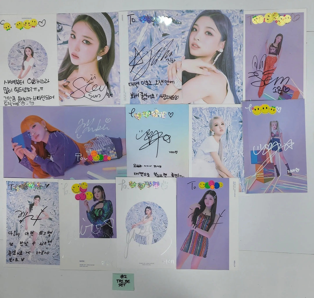 TRI.BE - A Cut Page From Fansign Event Albums Set - HALLYUSUPERSTORE