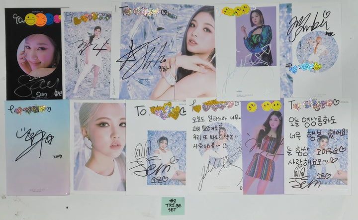 TRI.BE - A Cut Page From Fansign Event Albums Set - HALLYUSUPERSTORE