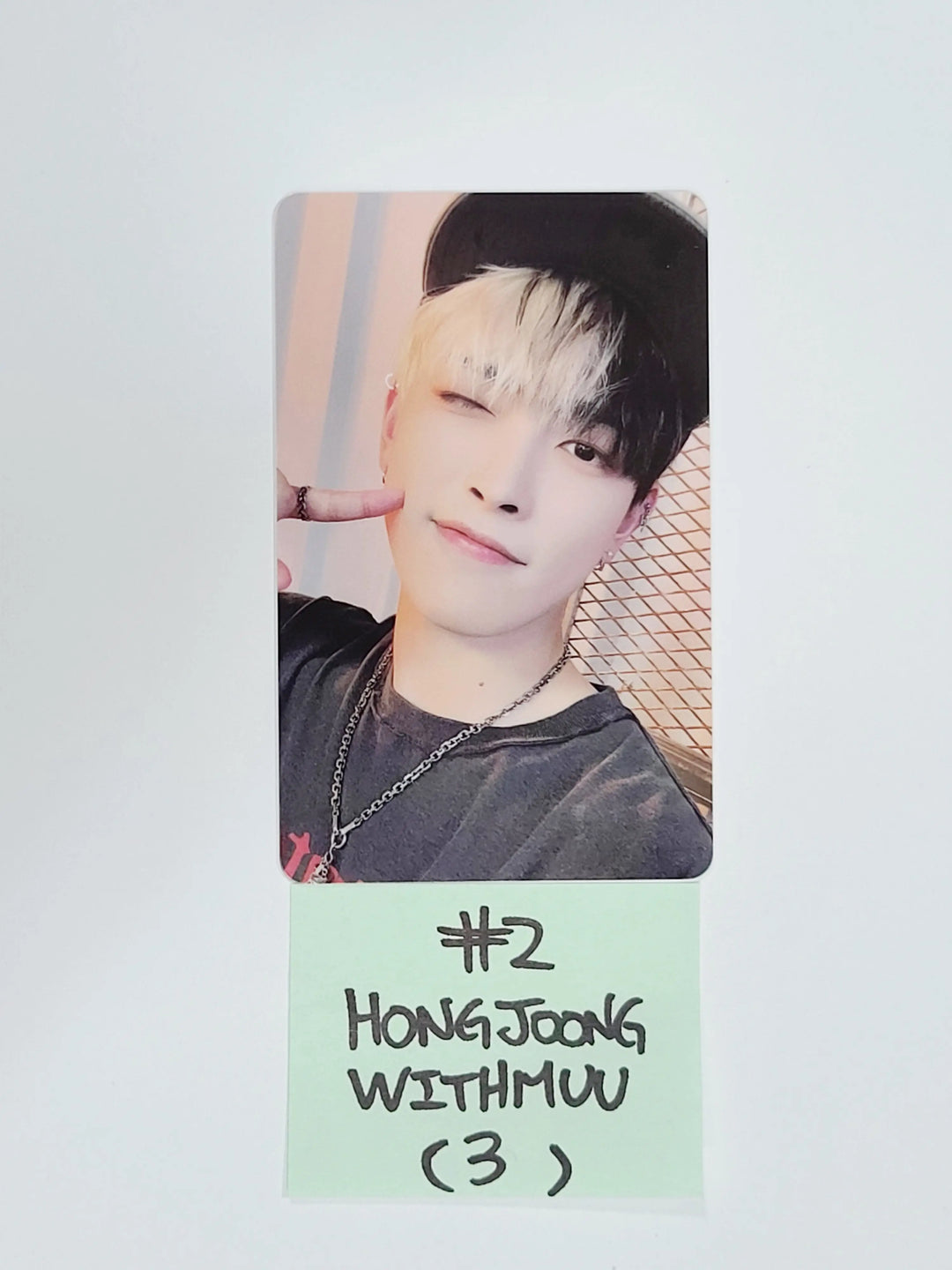 Ateez "The World Ep.1 - MOVEMENT" - Withmuu Fansign Event Benefit PVC PhotoCard - HALLYUSUPERSTORE