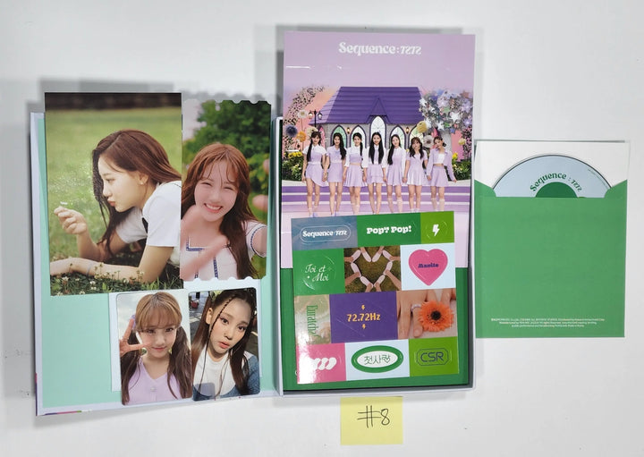 CSR - 1st Mini Album "Sequence : 7272" - Hand Autographed(Signed) Promo Album - HALLYUSUPERSTORE