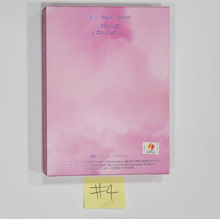 Hezz - 1st Single Album "Churup" - Hand Autographed(Signed) Album - HALLYUSUPERSTORE