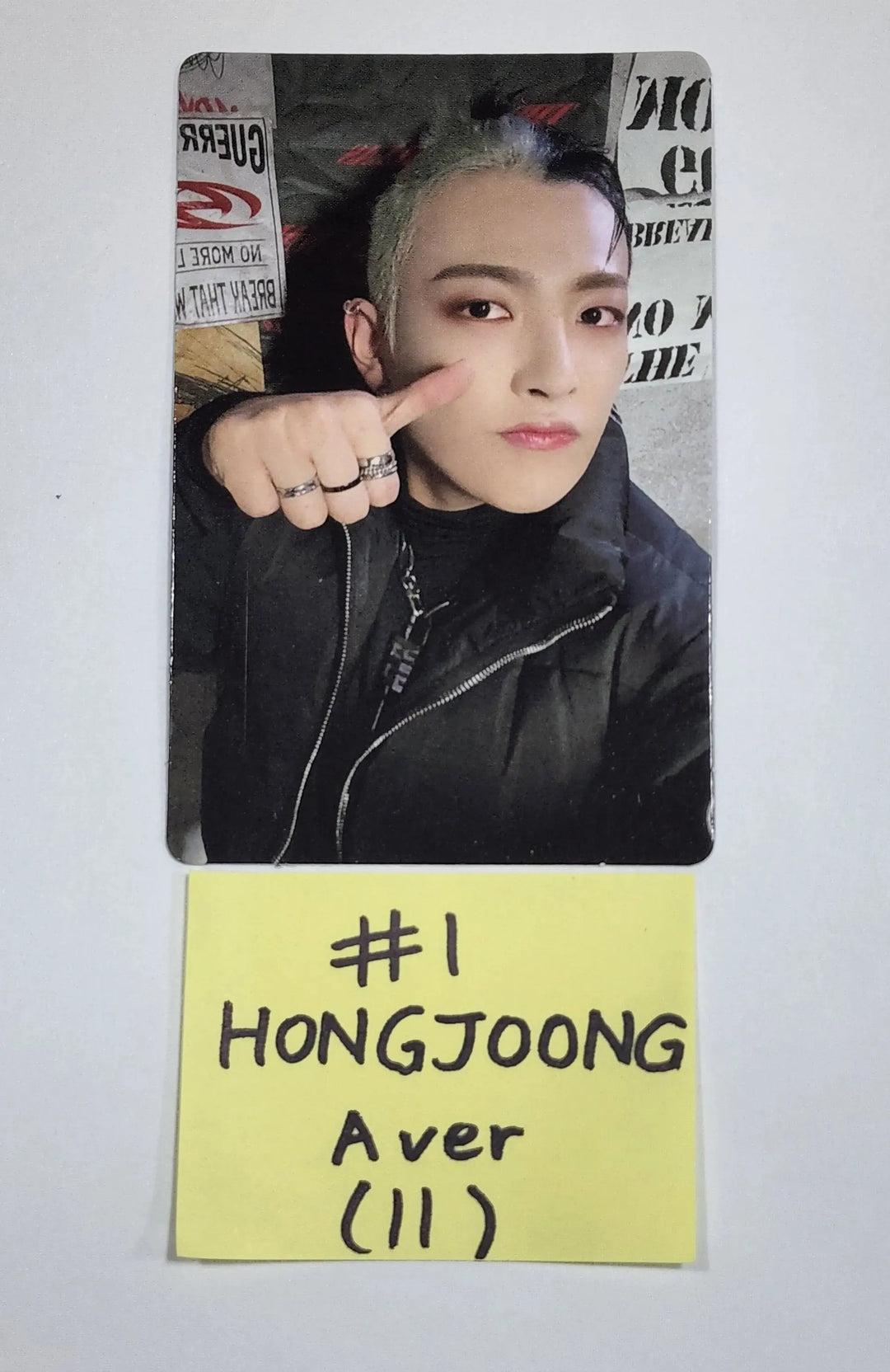 Ateez "The World Ep.1 - MOVEMENT" - Official Photocard (SeongHwa &amp; HongJoong) - HALLYUSUPERSTORE