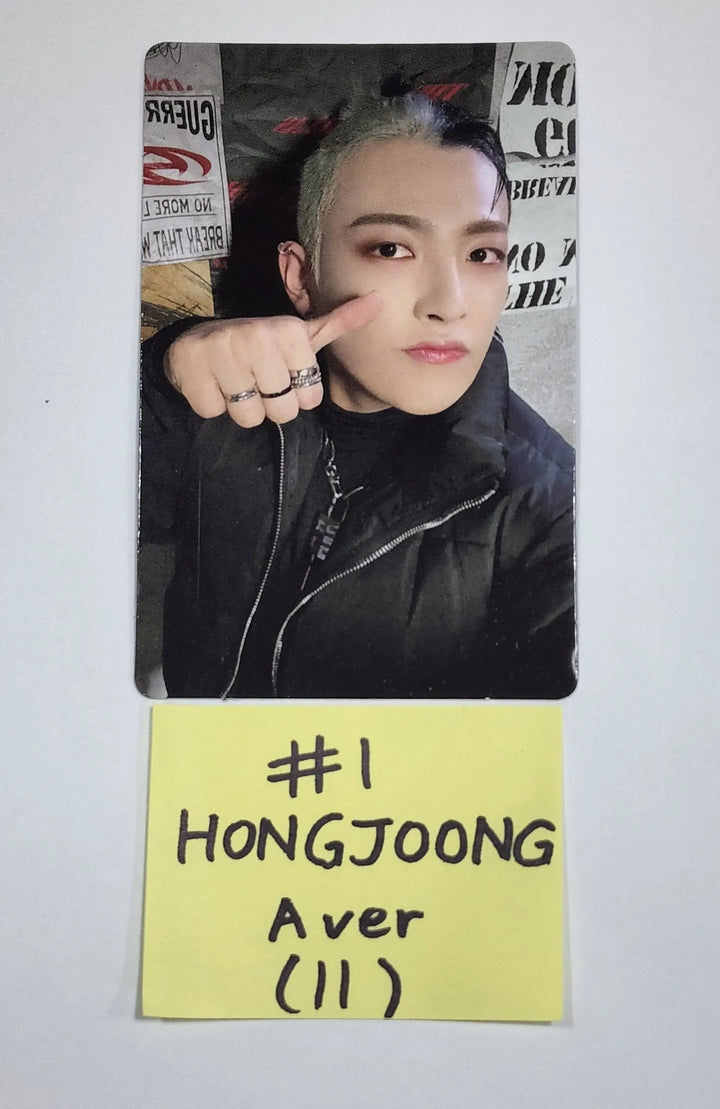 Ateez "The World Ep.1 - MOVEMENT" - Official Photocard (SeongHwa &amp; HongJoong) - HALLYUSUPERSTORE