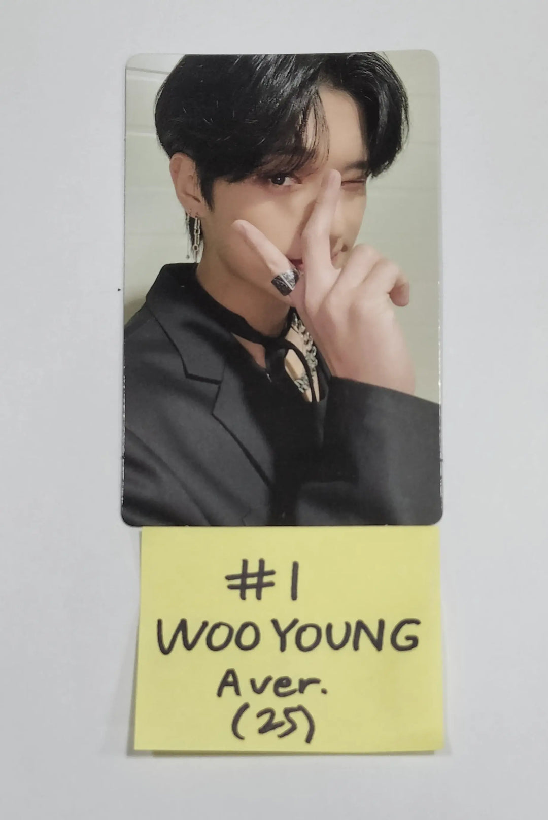 Ateez "The World Ep.1 - MOVEMENT" - Official Photocard (Wooyoung &amp; Jongho) - HALLYUSUPERSTORE