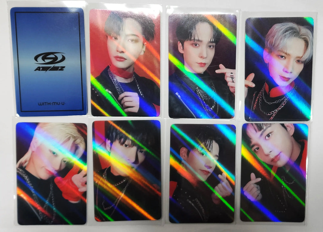 Ateez "The World Ep.1 - MOVEMENT" - Withmuu Pre-Order Benefit Hologram PhotoCard - HALLYUSUPERSTORE