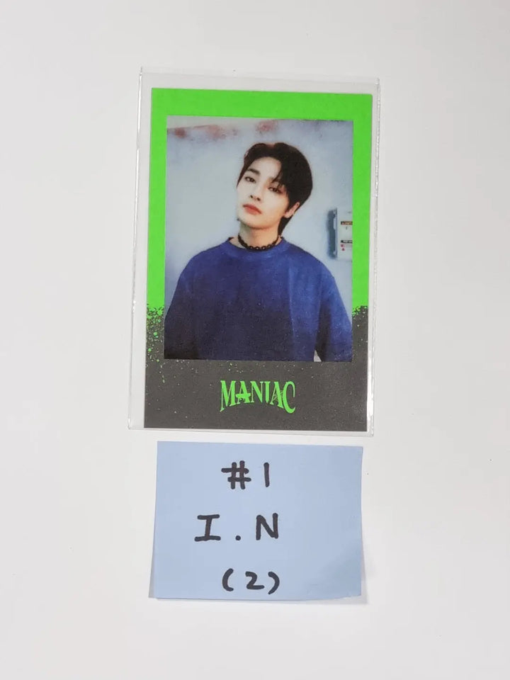 Stray Kids - 2nd World Tour merch [MANIAC] IN SEOUL Pre-order Benefit Polaroid Type Photocard - HALLYUSUPERSTORE
