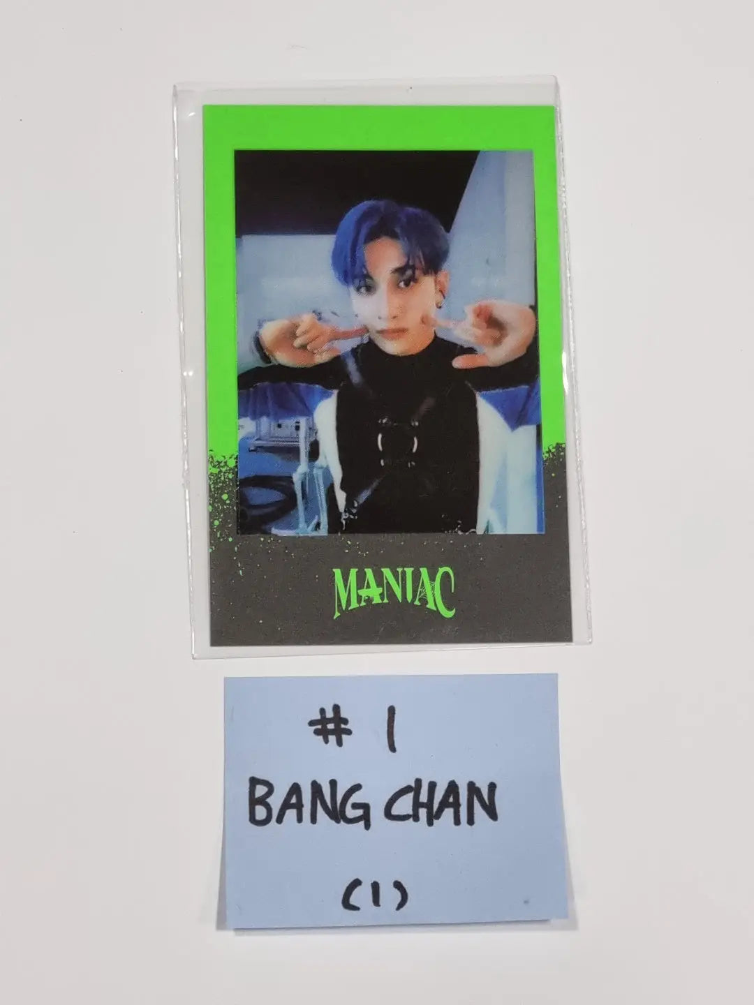 Stray Kids - 2nd World Tour merch [MANIAC] IN SEOUL Pre-order Benefit Polaroid Type Photocard - HALLYUSUPERSTORE