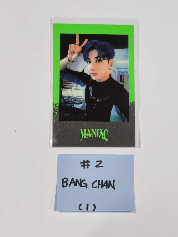 Stray Kids - 2nd World Tour merch [MANIAC] IN SEOUL Pre-order Benefit Polaroid Type Photocard [Updated 8/17] - HALLYUSUPERSTORE