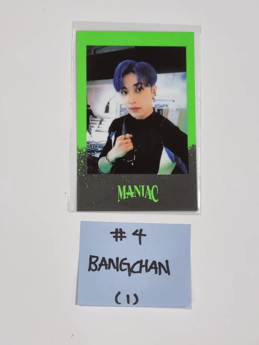 Stray Kids - 2nd World Tour merch [MANIAC] IN SEOUL Pre-order Benefit Polaroid Type Photocard - HALLYUSUPERSTORE