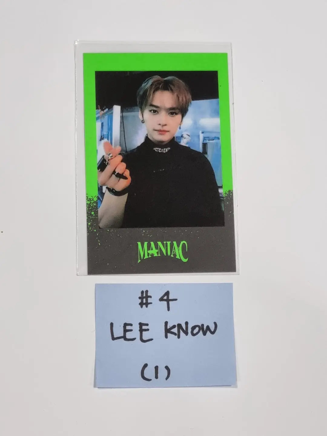 Stray Kids - 2nd World Tour merch [MANIAC] IN SEOUL Pre-order Benefit Polaroid Type Photocard - HALLYUSUPERSTORE