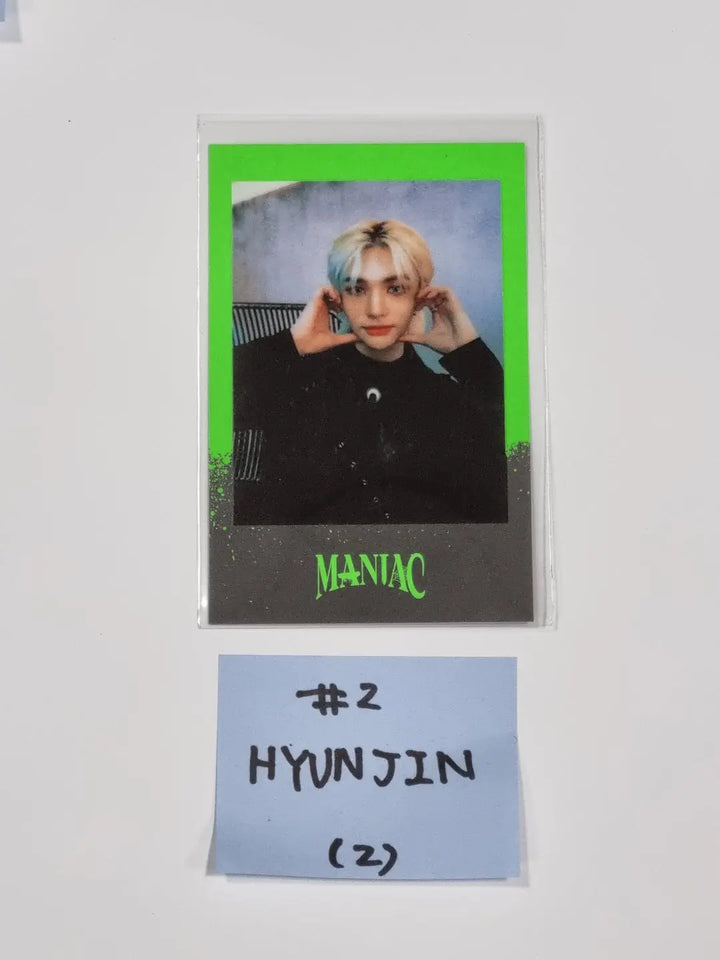 Stray Kids - 2nd World Tour merch [MANIAC] IN SEOUL Pre-order Benefit Polaroid Type Photocard [Updated 8/17] - HALLYUSUPERSTORE