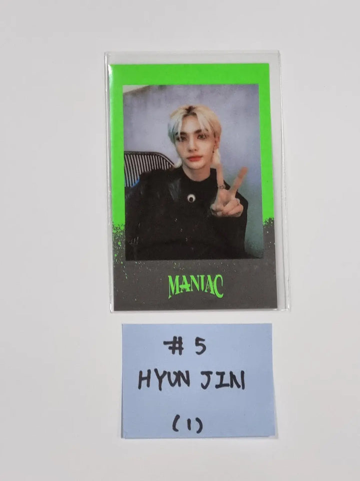 Stray Kids - 2nd World Tour merch [MANIAC] IN SEOUL Pre-order Benefit Polaroid Type Photocard - HALLYUSUPERSTORE