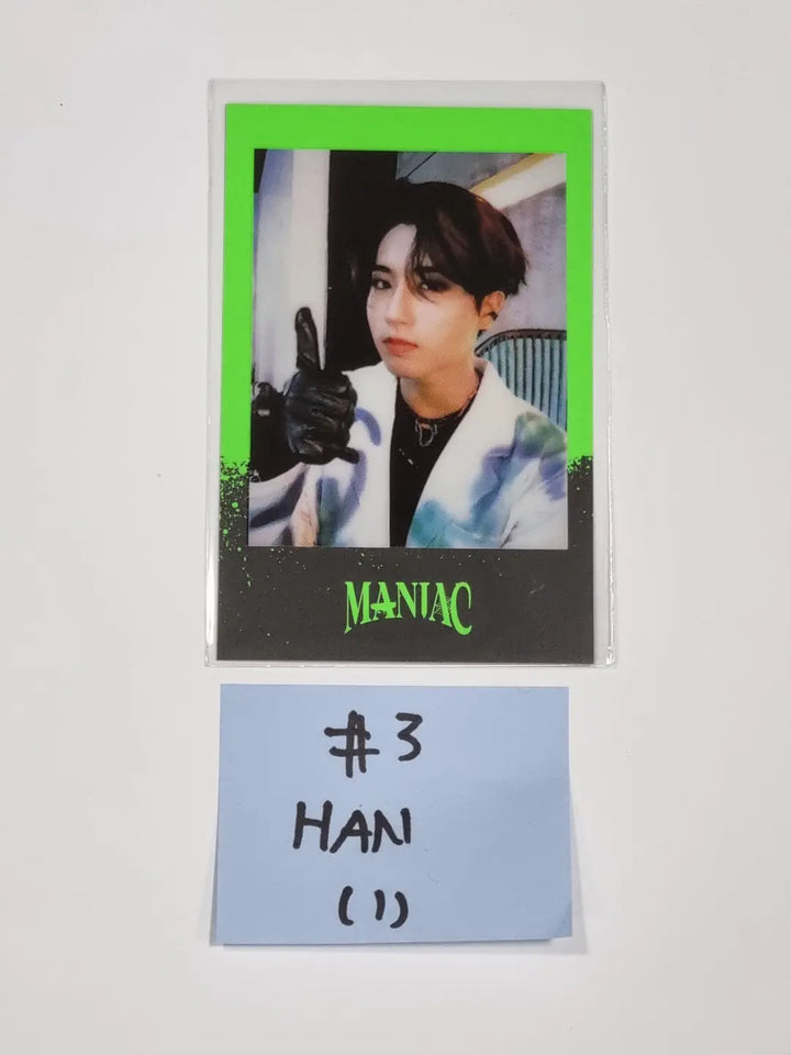 Stray Kids - 2nd World Tour merch [MANIAC] IN SEOUL Pre-order Benefit Polaroid Type Photocard - HALLYUSUPERSTORE