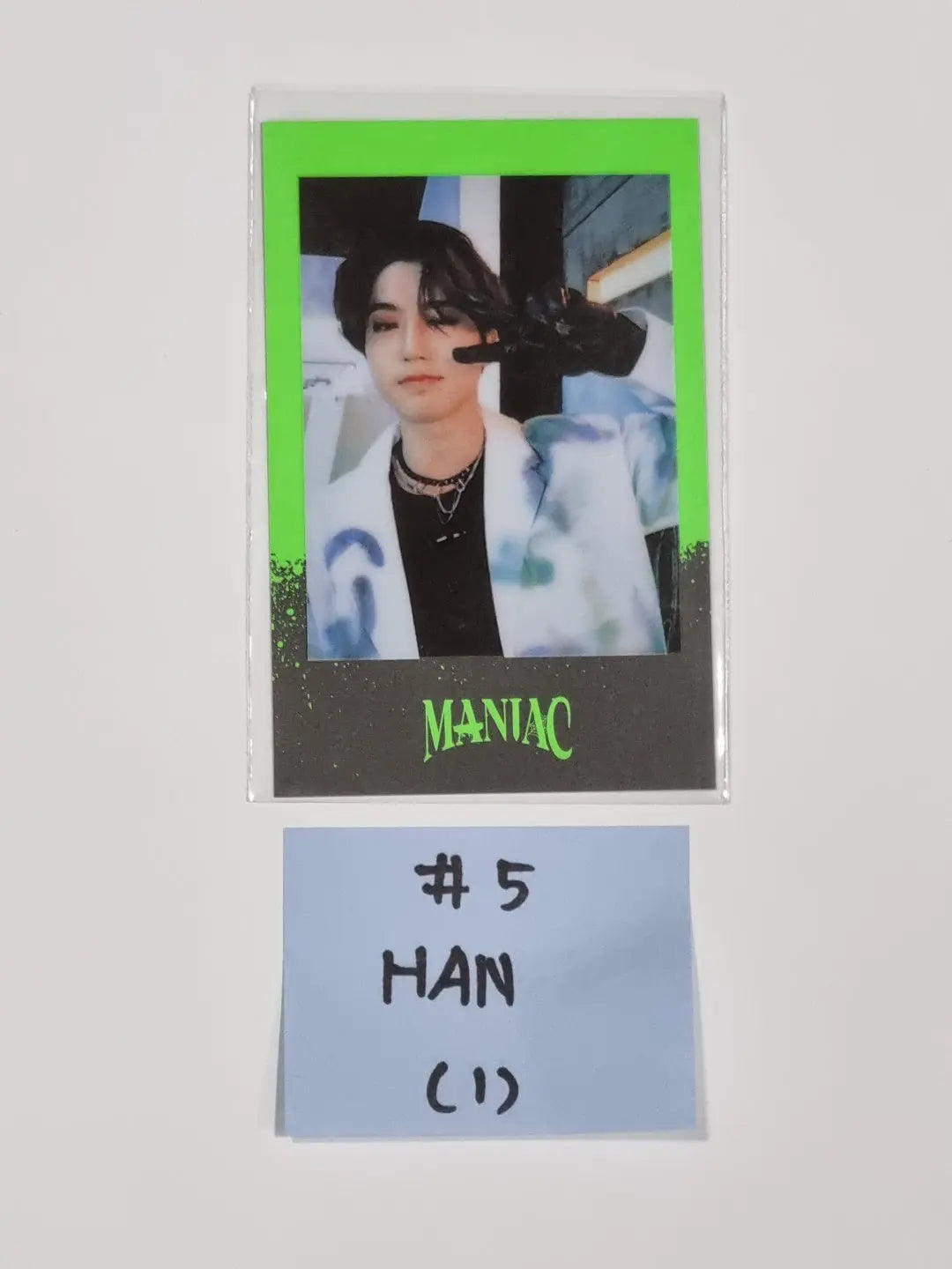 Stray Kids - 2nd World Tour merch [MANIAC] IN SEOUL Pre-order Benefit Polaroid Type Photocard [Updated 8/17] - HALLYUSUPERSTORE