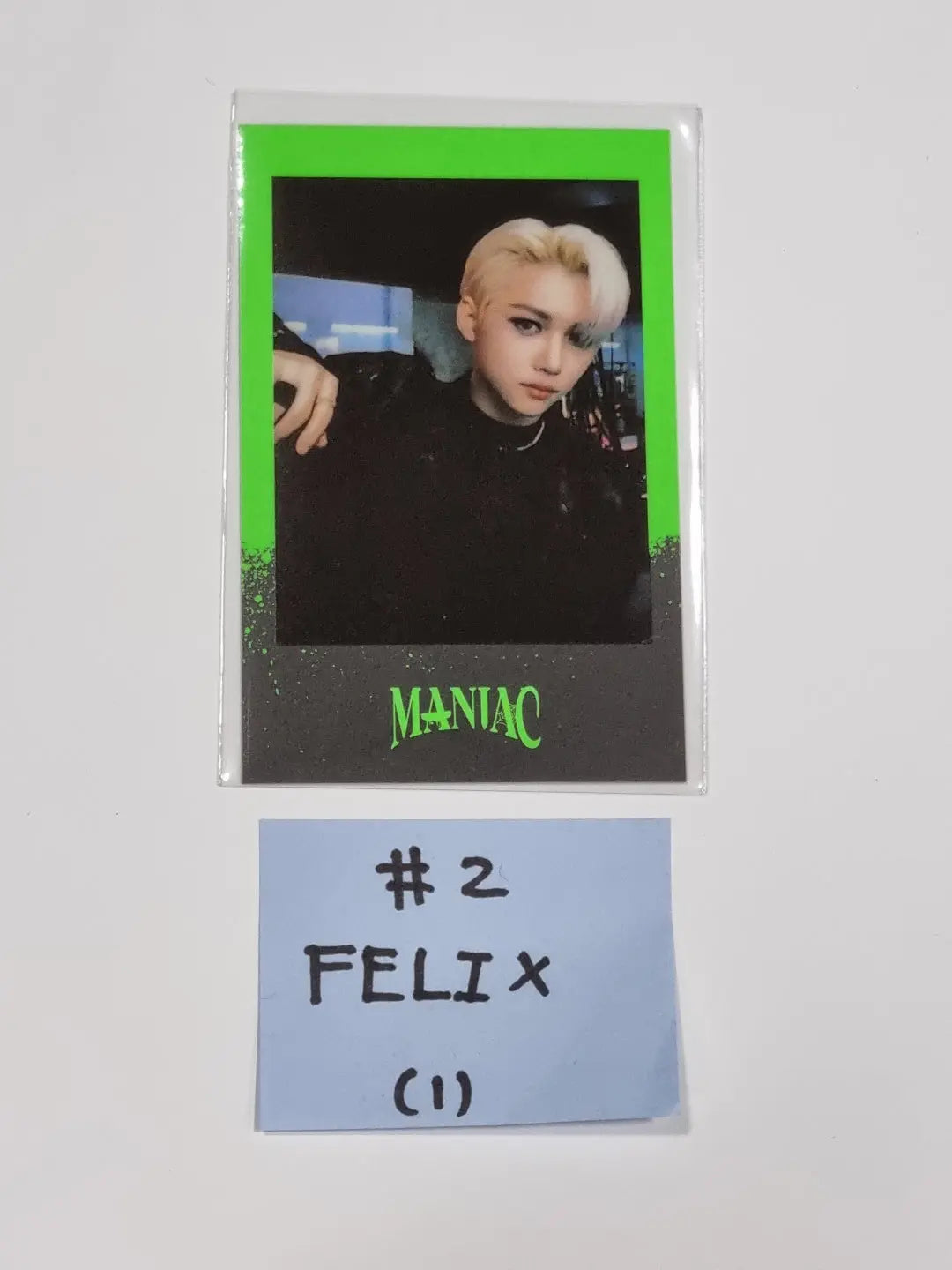 Stray Kids - 2nd World Tour merch [MANIAC] IN SEOUL Pre-order Benefit Polaroid Type Photocard [Updated 8/17] - HALLYUSUPERSTORE