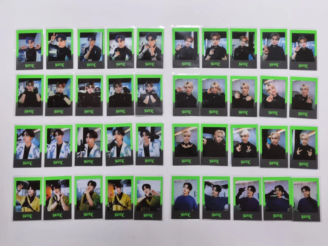 Stray Kids - 2nd World Tour merch [MANIAC] IN SEOUL Pre-order Benefit Polaroid Type Photocard - HALLYUSUPERSTORE