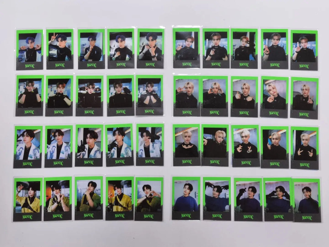 Stray Kids - 2nd World Tour merch [MANIAC] IN SEOUL Pre-order Benefit Polaroid Type Photocard [Updated 8/17] - HALLYUSUPERSTORE
